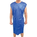 Haines Diagnostic Patient Gown Dark Blue Carton Of 100