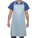 Haines Heavy Duty Reusable Staff Apron Light Blue Regular
