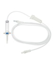Giving Set (Infusion Set) with 15um Filter Vented Chamber and NeutralSite 220cm IV010003