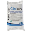Clinicare Hospital Grade Disinfectant IPA 70% 220 Wipes Refill