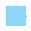 Multigate SmartTab Protex Drape Sheets 120x120cm Blue 29-924 Box Of 90